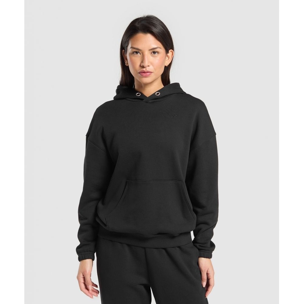 [해외] 짐샤크 레스트 데이 스웨트 2.0 오버사이즈 후디 블랙 B3B7G-BB2J