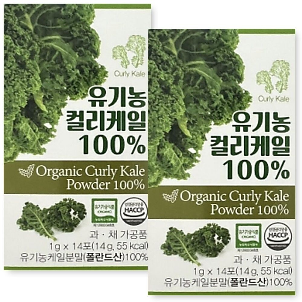 페이지 내 별도 표기 닥터에이드 유기농 컬리케일 100 곱슬케일 타임지선정 슈퍼푸드 2박스