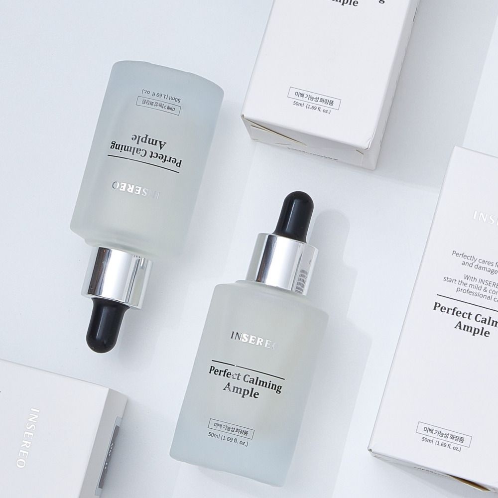 인세레오 [네이버평점5.0]에이디스킨케어 저자극 퍼펙트카밍 보습 수분 세럼 앰플 에센스 50ml