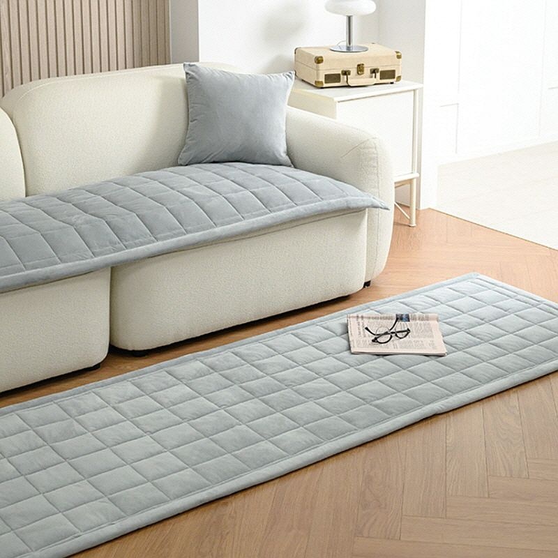 쇼파패드4인용 2 3 6 인용 돌쇼파 극세사 국산 5컬러 토퍼 소파 매트