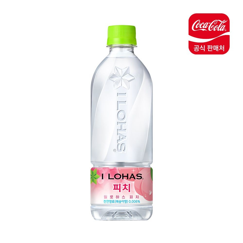 (본사직영) 일로하스 피치 540ml PET (24입)