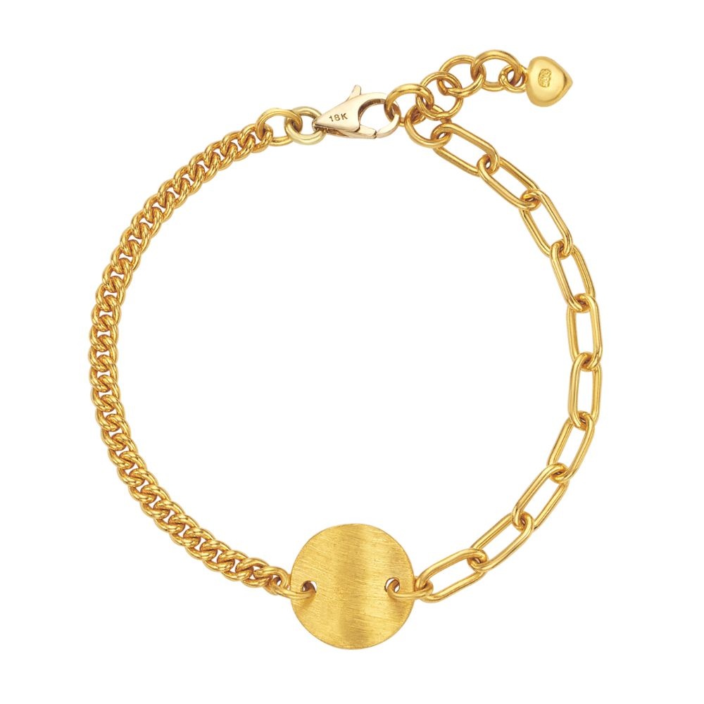 펠리체골드] 24K 순금 볼륨 코인 팔찌 11.25g+18K 잠금