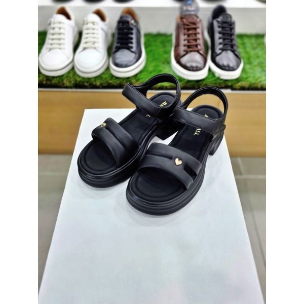 [탠디 (패플)] [탠디]경량 쿠션 데일리 여성 발목 샌들 블랙 X25053 LEE76248