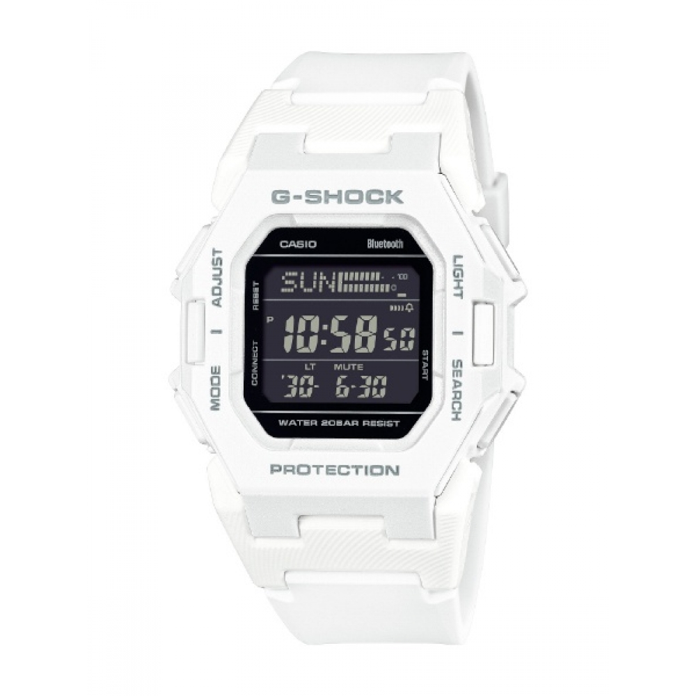 [해외] 카시오 [블루투스 탑재 시계] G-SHOCK (G shock) 미니멀 디자인 화이트 GD-B500-7JF