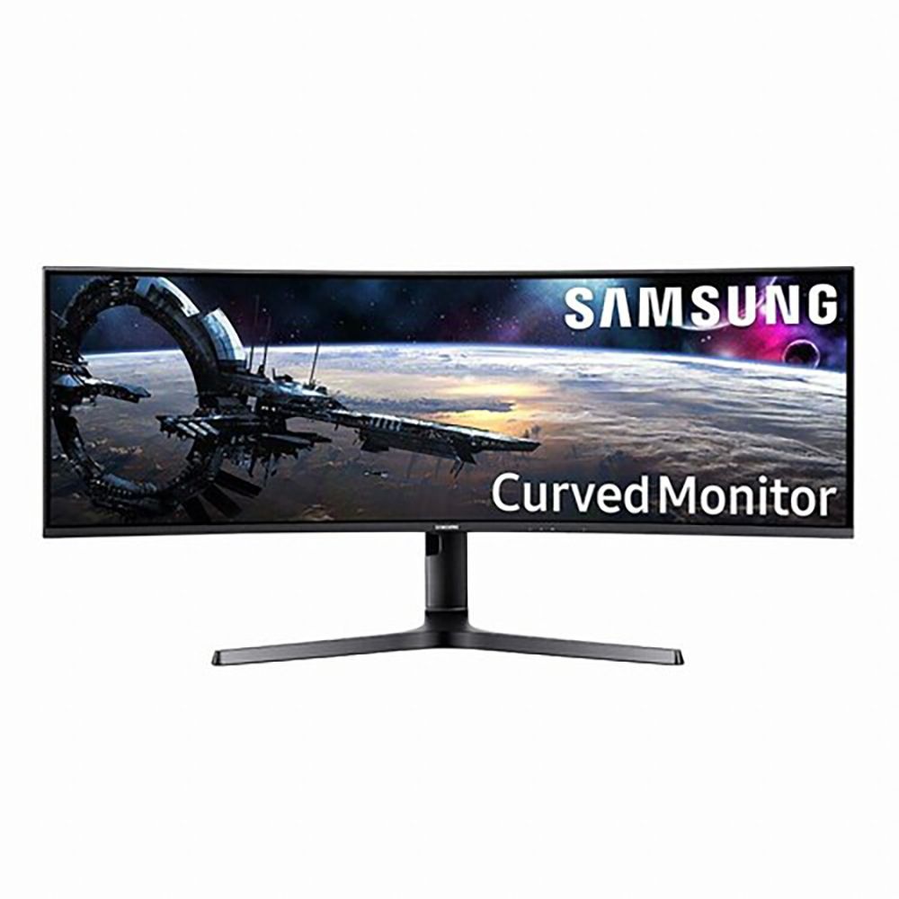 [중고] 삼성전자 C43J890 4K 120Hz 32:10 광시야각 HDMI 2.0 DP USB-C 지원 43인치 커브드 작업용 주식용 모니터