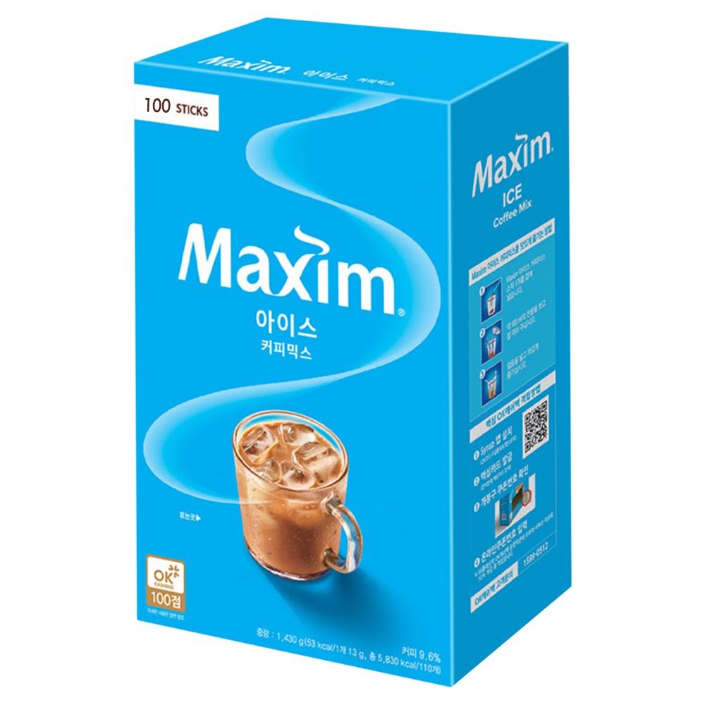 [온누리상품] 동서식품 맥심 아이스 커피믹스 100T