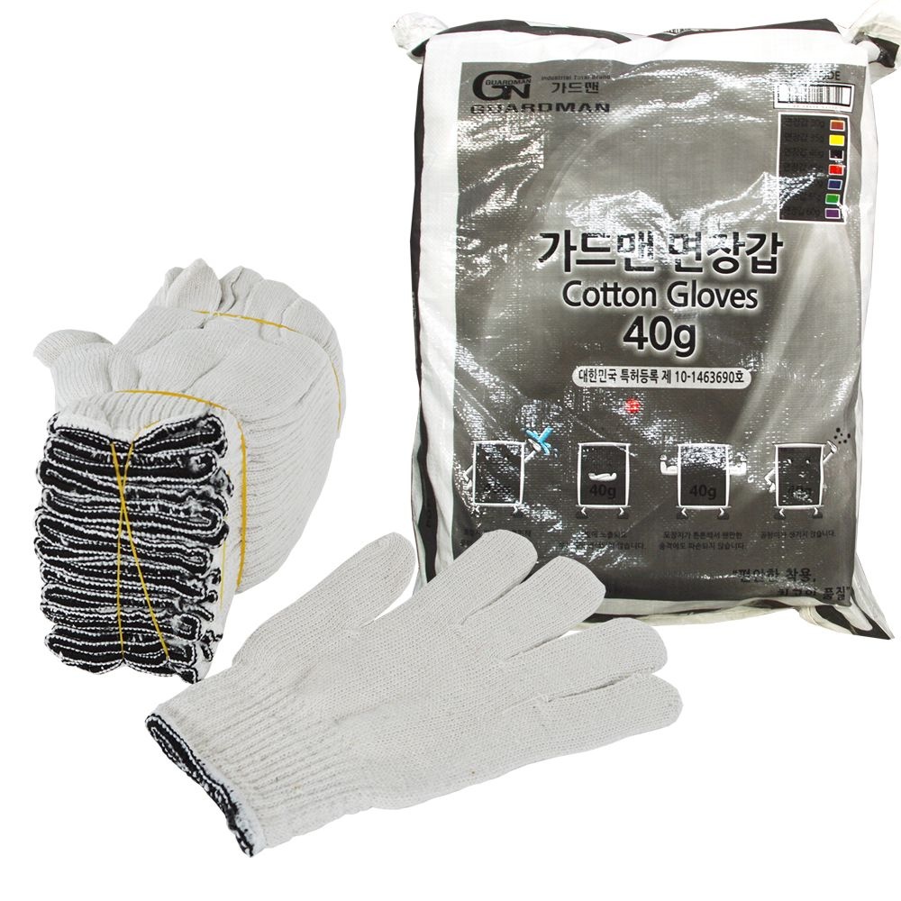 가드맨 면장갑 목장갑 40g 1켤레 다용도 목공 작업