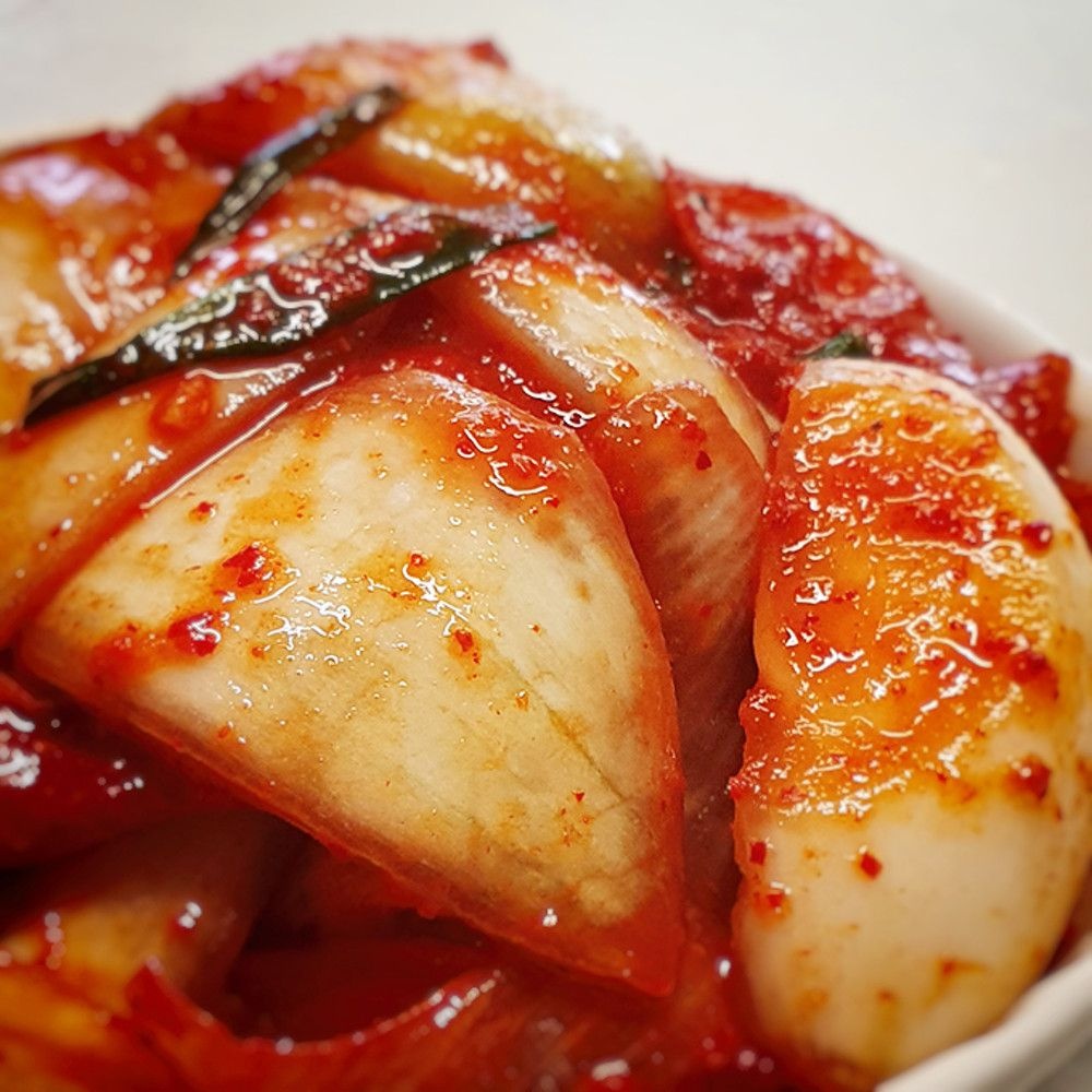 빛김치 전라도 고기와 먹을때 좋은 무안 지역특산물 양파김치 2kg