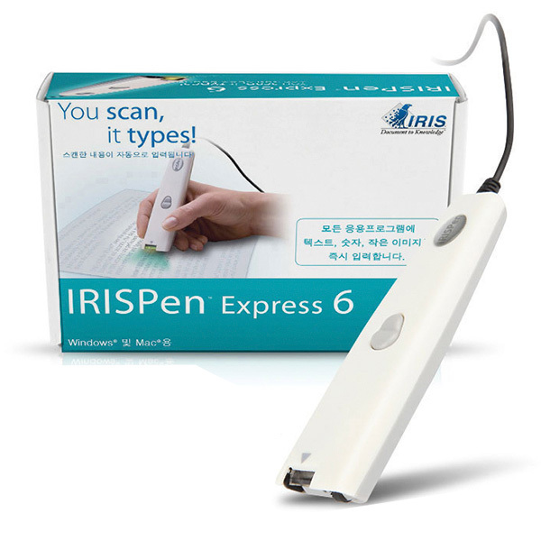 IRISPen Express6 (일반형) 다국어 OCR 문자인식 펜스캐너