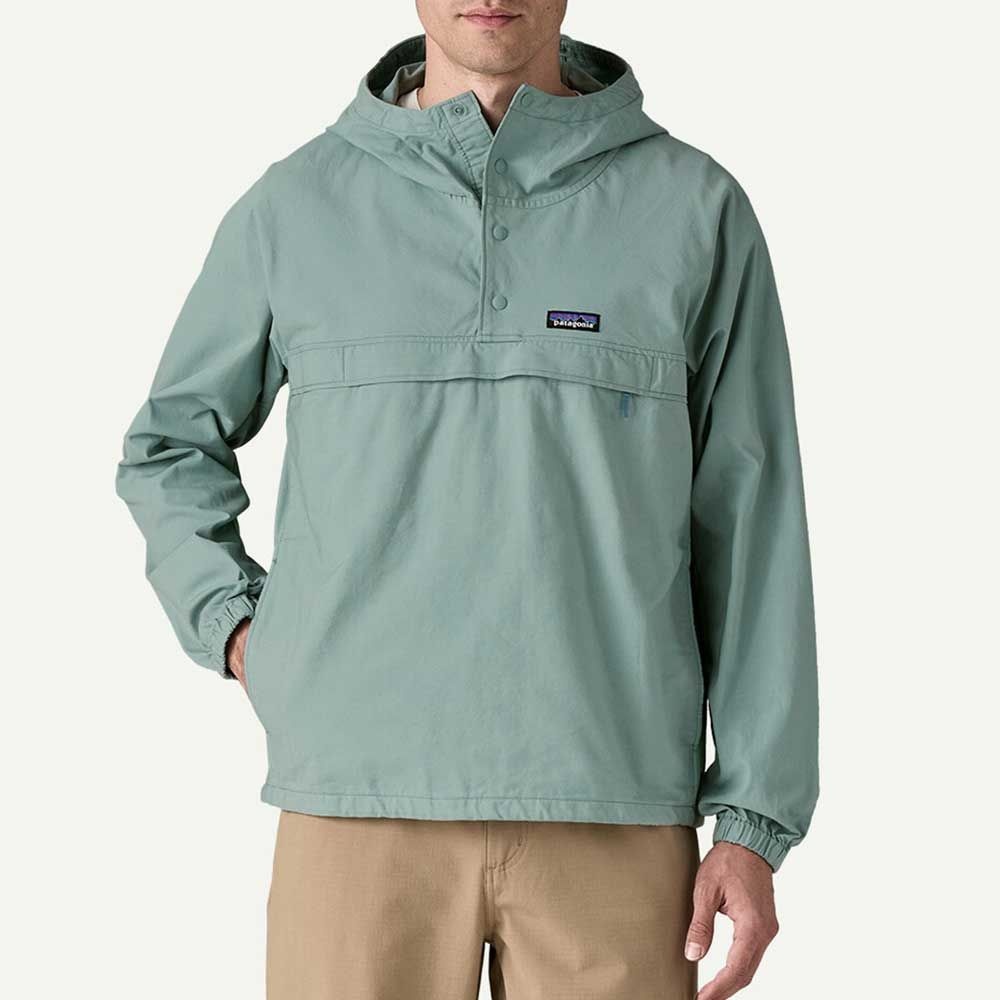 파타고니아 [해외] 파타고니아 남성 펀호거즈 등산 바람막이 아노락 블루