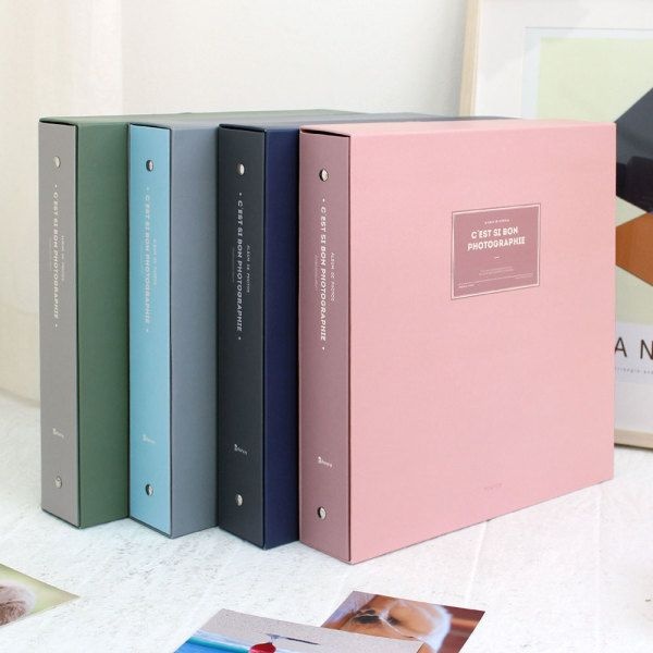 [오늘출발] 비팬시 대형 접착식 사진 앨범 네컷 초음파 포토 앨범 사진첩 포토북 콜렉트북 콜북 (접착식 옵션)