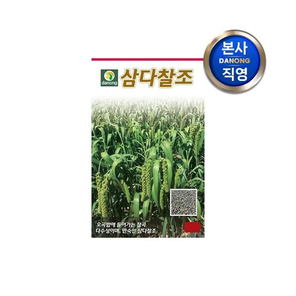 농업기술실용화재단 다농 [다농] 삼다찰 (차)조 씨앗 30g . 야채 채소 텃밭 파종 재배 주말 농장 씨 종자