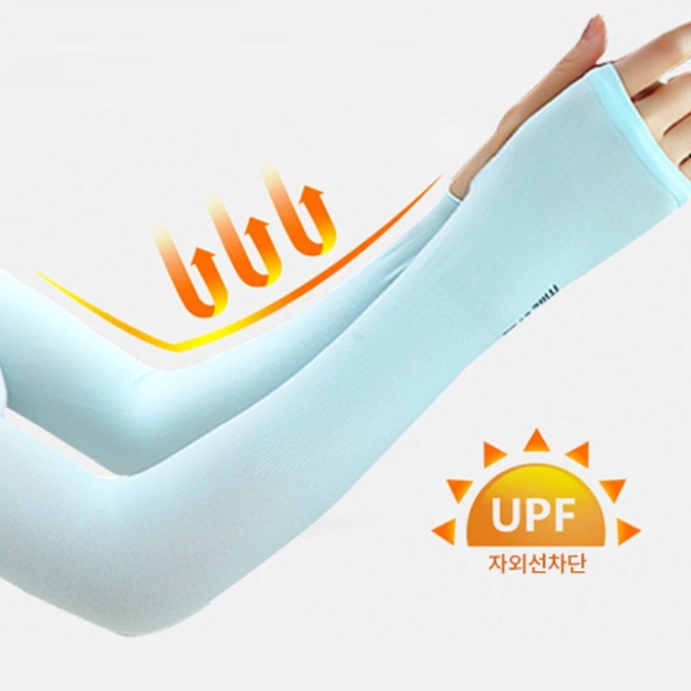 여름 손등일체형 쿨토시 자외선차단 아이스원단 쿨링 팔토시