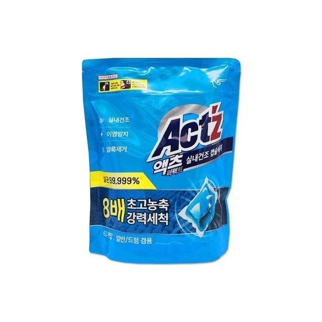피죤 액츠 퍼펙트 실내건조 캡슐세제 일반드럼겸용/mjc