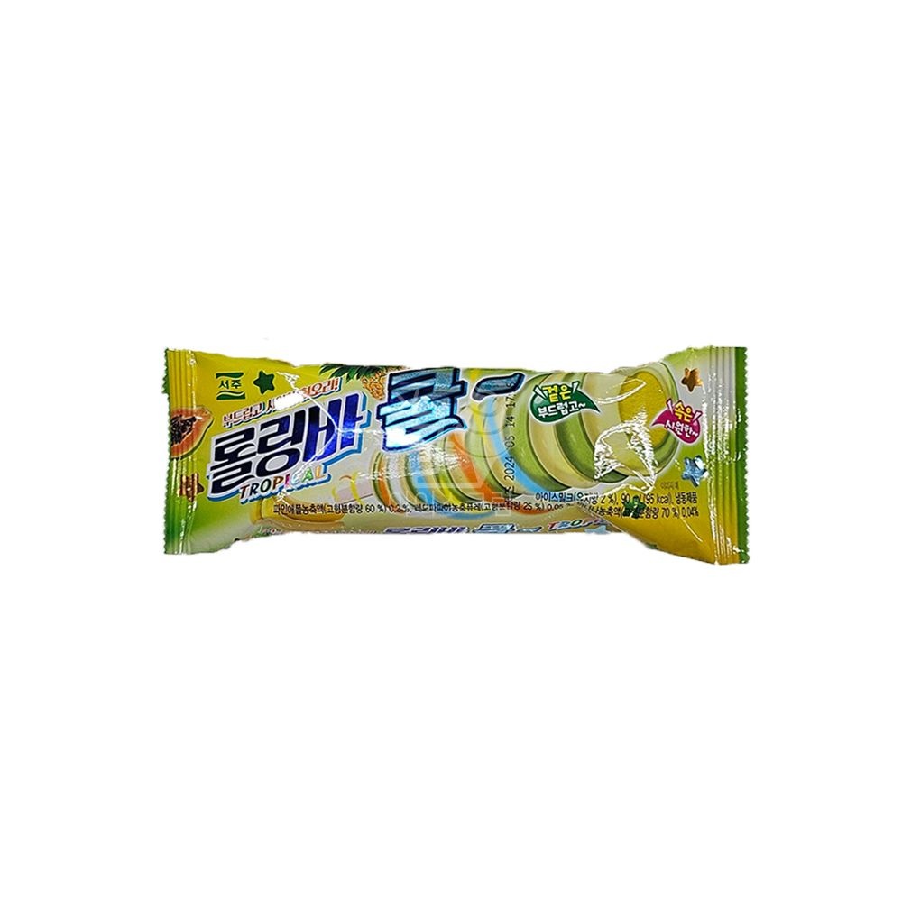 서주) 롤링바 쿨트로피컬 1박스 (28개입)