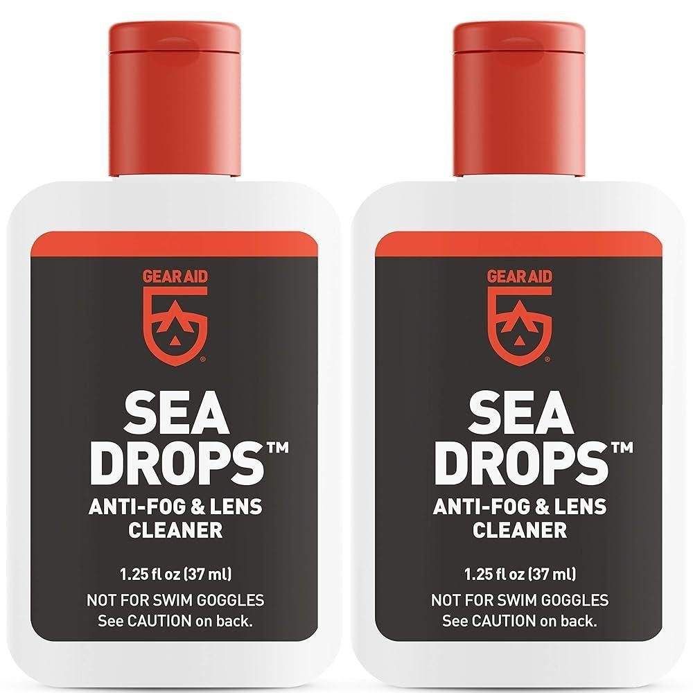 GEAR AID Sea Drops 김 서림 방지 및 클리너, 다이빙 스노클 마스크용, 37ml1.25온스 211563 : 롯데ON