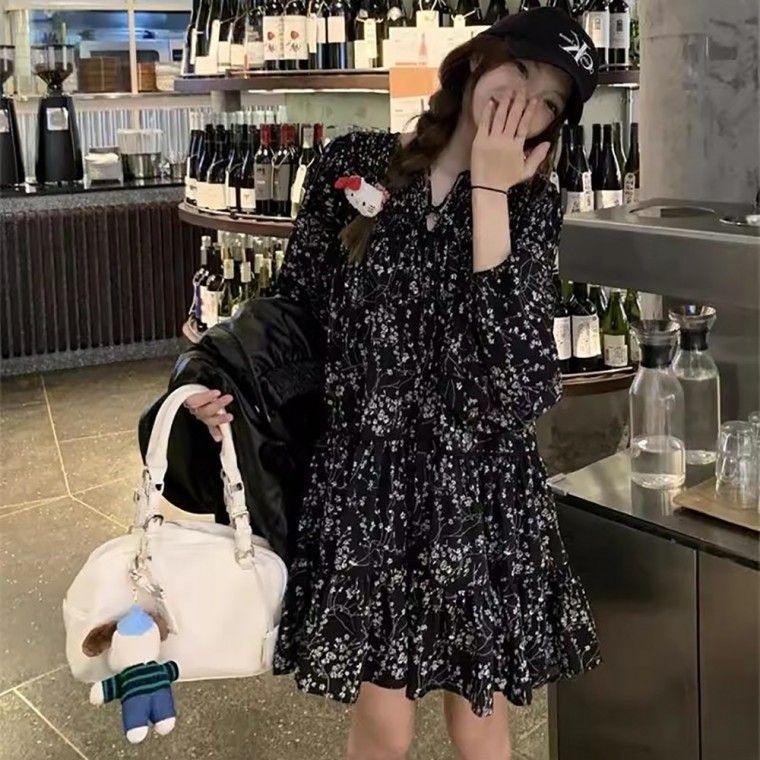 [STYLELUX]플라워 캉캉 미니 원피스 LL-D171