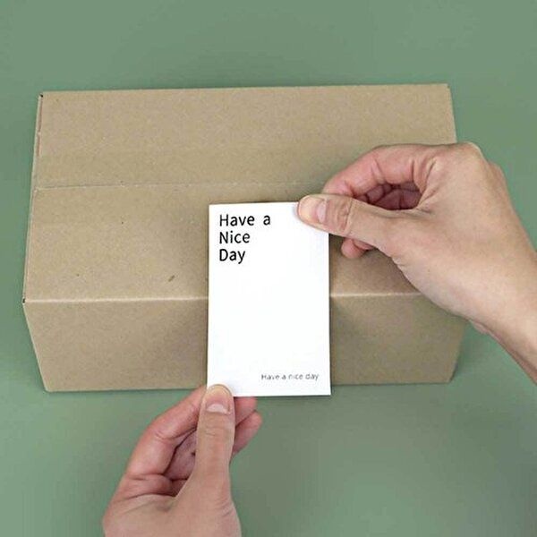 [VY협력업체][브이와이][VCM1L9LR]포장용 스티커 좋은하루 답례품 감사 50매