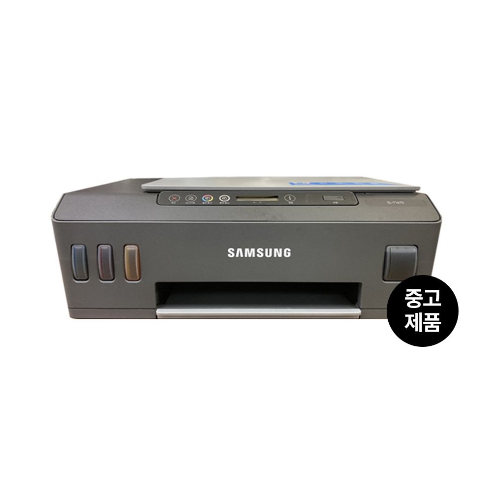 [중고] [전시 반품 재생 중고리퍼] 삼성 SL-T1670W 잉크젯컬러무한복합기/프린터+복사+스캐너/무선와이파이