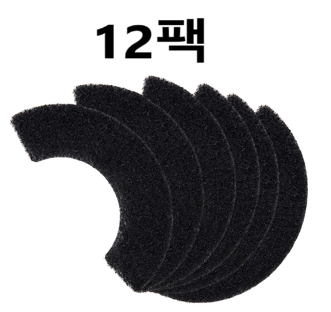 [해외] 리터로봇 4 고양이 자동 청소 화장실 Carbon Filters 탄소 필터 패드 12팩