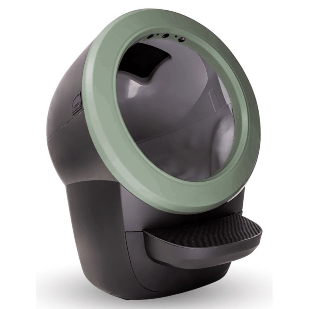 [해외] 리터로봇 4 고양이 자동 청소 화장실 블랙 민트