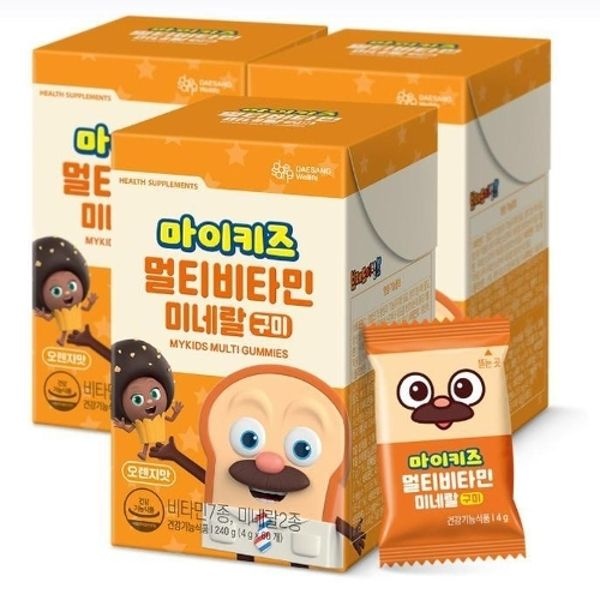 마이키즈 멀티비타민미네랄 구미(60구미)X3 /60일분