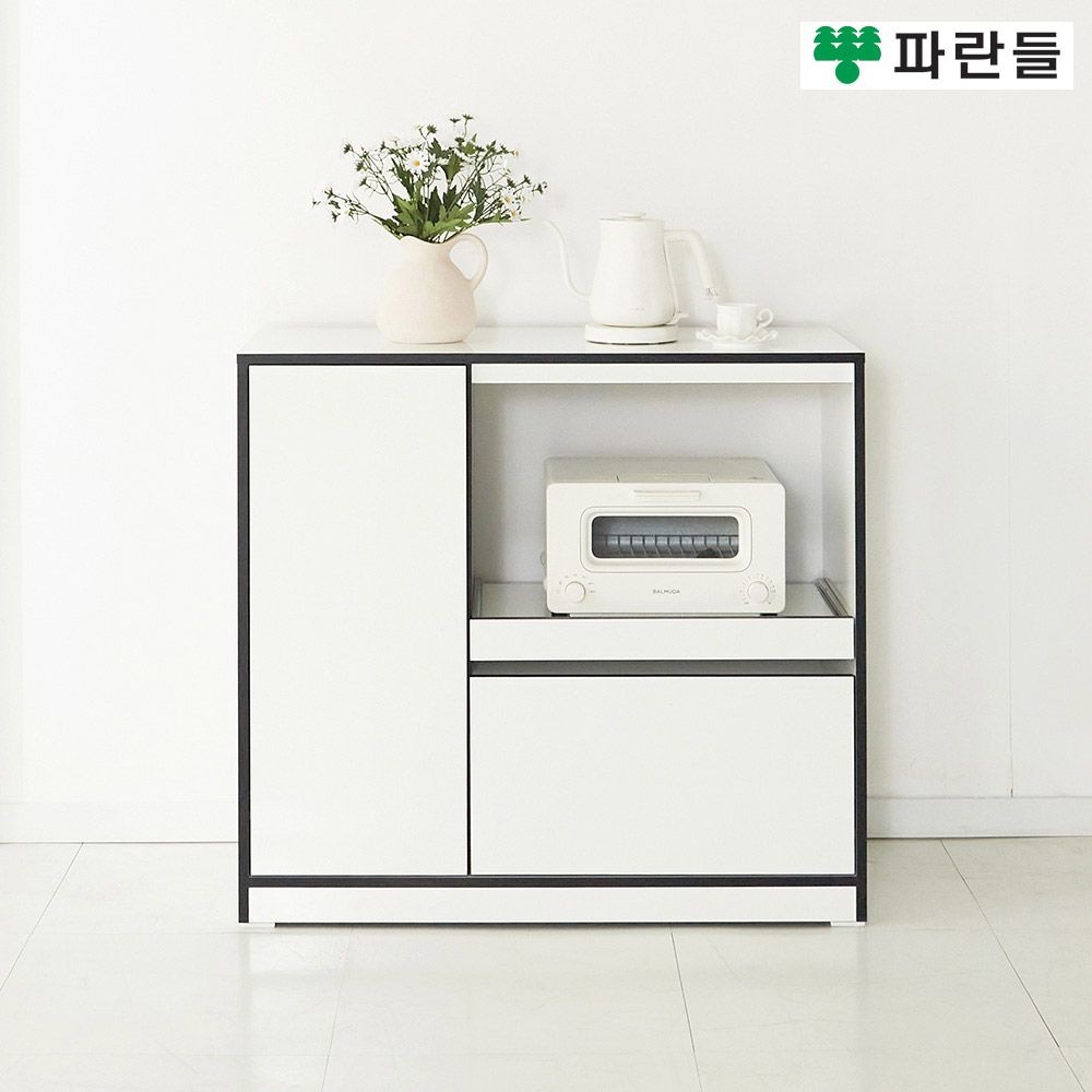 파란들가구 LPM 900x825 오픈 전자렌지대 주방렌지대 수납장