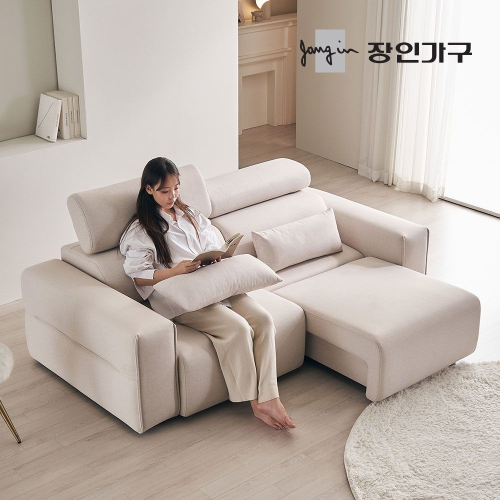 장인가구 조디 제로월 전동 슬라이딩 리클라이너 확장형 패브릭 모션 소파 1인/3인/4인