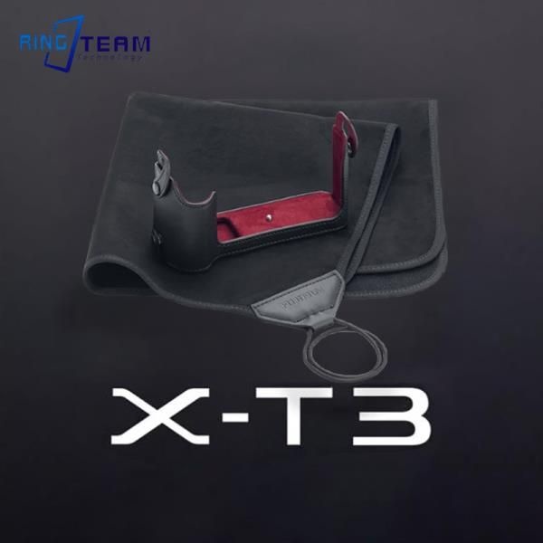 X-T3 가죽 케이스 카메라 하프 바디 백, 후지필름 XT3 X T3