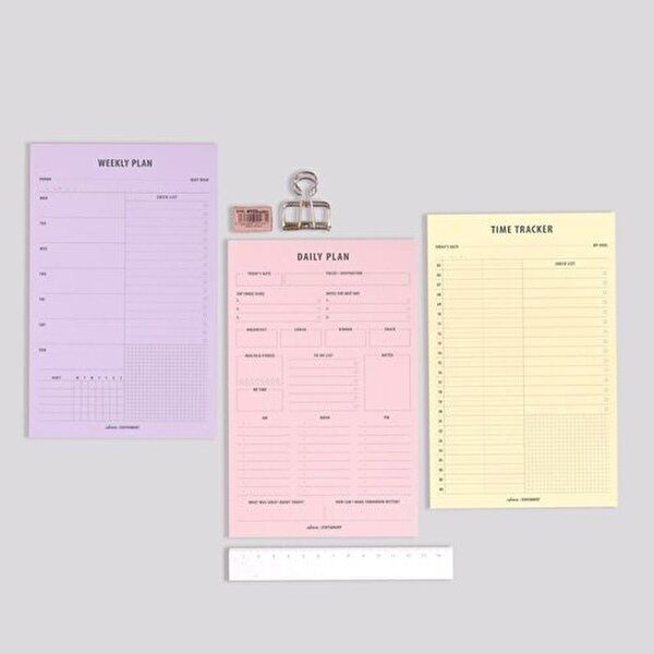 VY협력업체 [브이와이][VCL4038N]플랜 메모 패드 문구용품 문구 학용품 A5