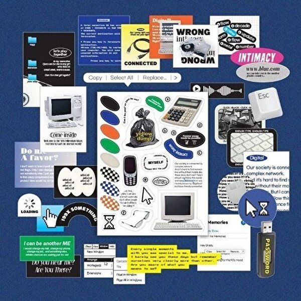 VY협력업체 [브이와이][VCL4038Q]사무용품 앤 유어즈 스티커팩 문구 학용품