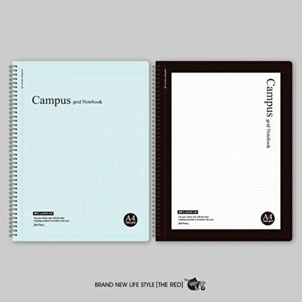 [브이와이][VCL40383]그리드 노트 문구 스(색상랜덤)학용품 A4