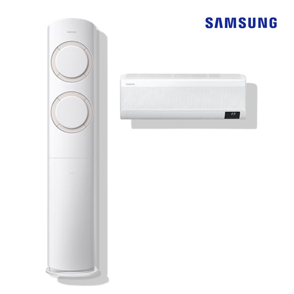 상품상세참조 삼성전자 삼성 2in1에어컨 Q9000 56.9+18.7㎡ AF17B6474TZRS 기본설치비무료 실외기포함 대구경북설치