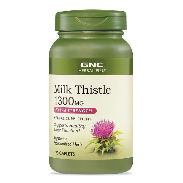 [해외] GNC 밀크씨슬 1300MG 엑스트라 스트랭스 120정
