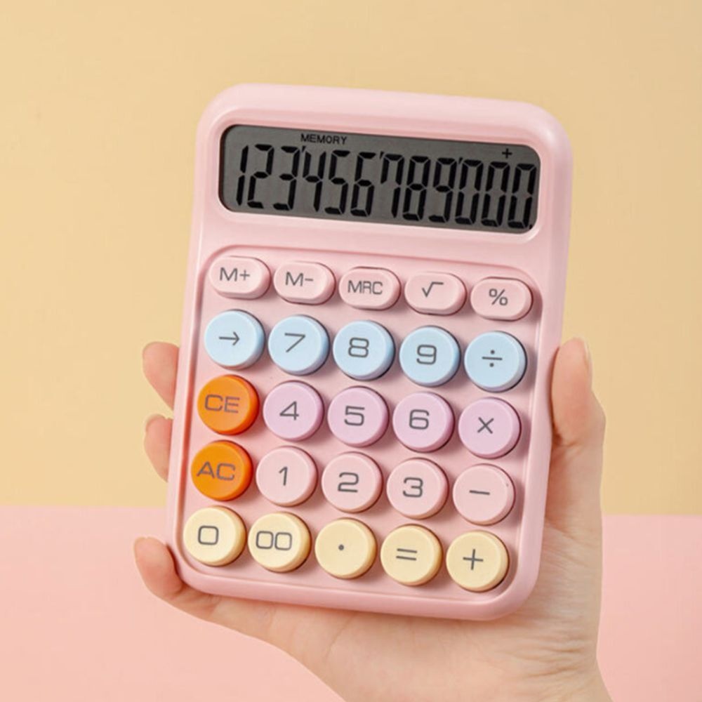 사무실 업무 교육 레트로 디자인 이쁜 예쁜 계산기 키보드계산기