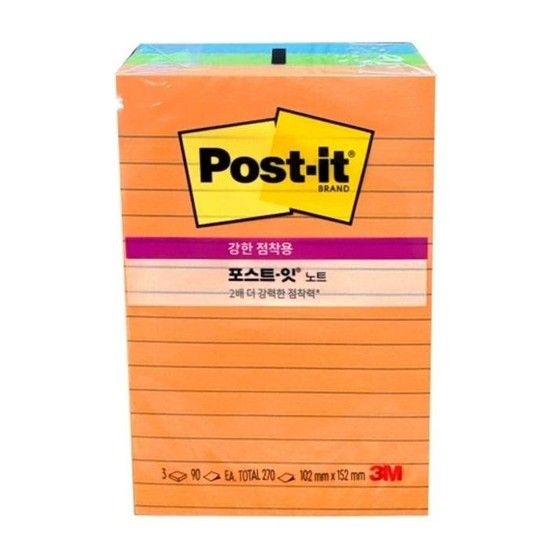 포스트잇 부품 노트 에너지부(3M)660-3SSAU