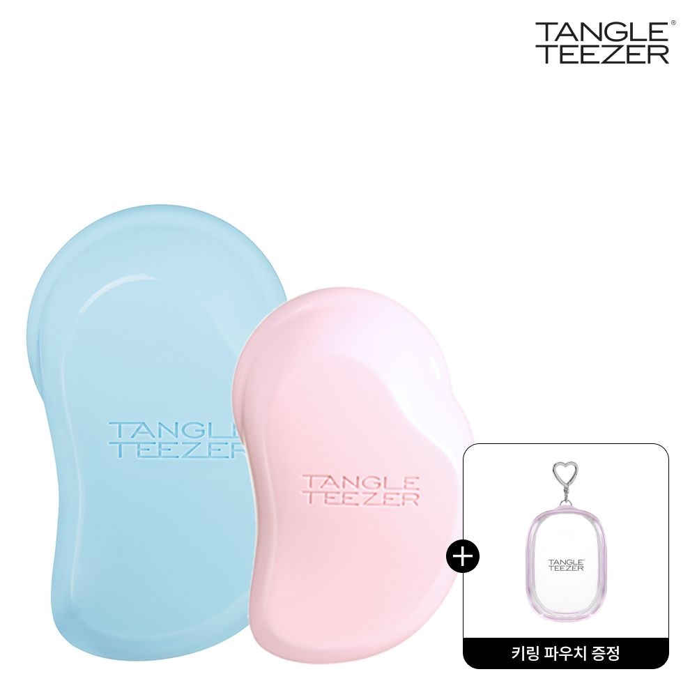 탱글티저 [롯데온단독!파우치+빗꾸스티커증정][1+1] 탱글티저 오리지널 미니+오리지널 헤어브러쉬 2개 골라담기