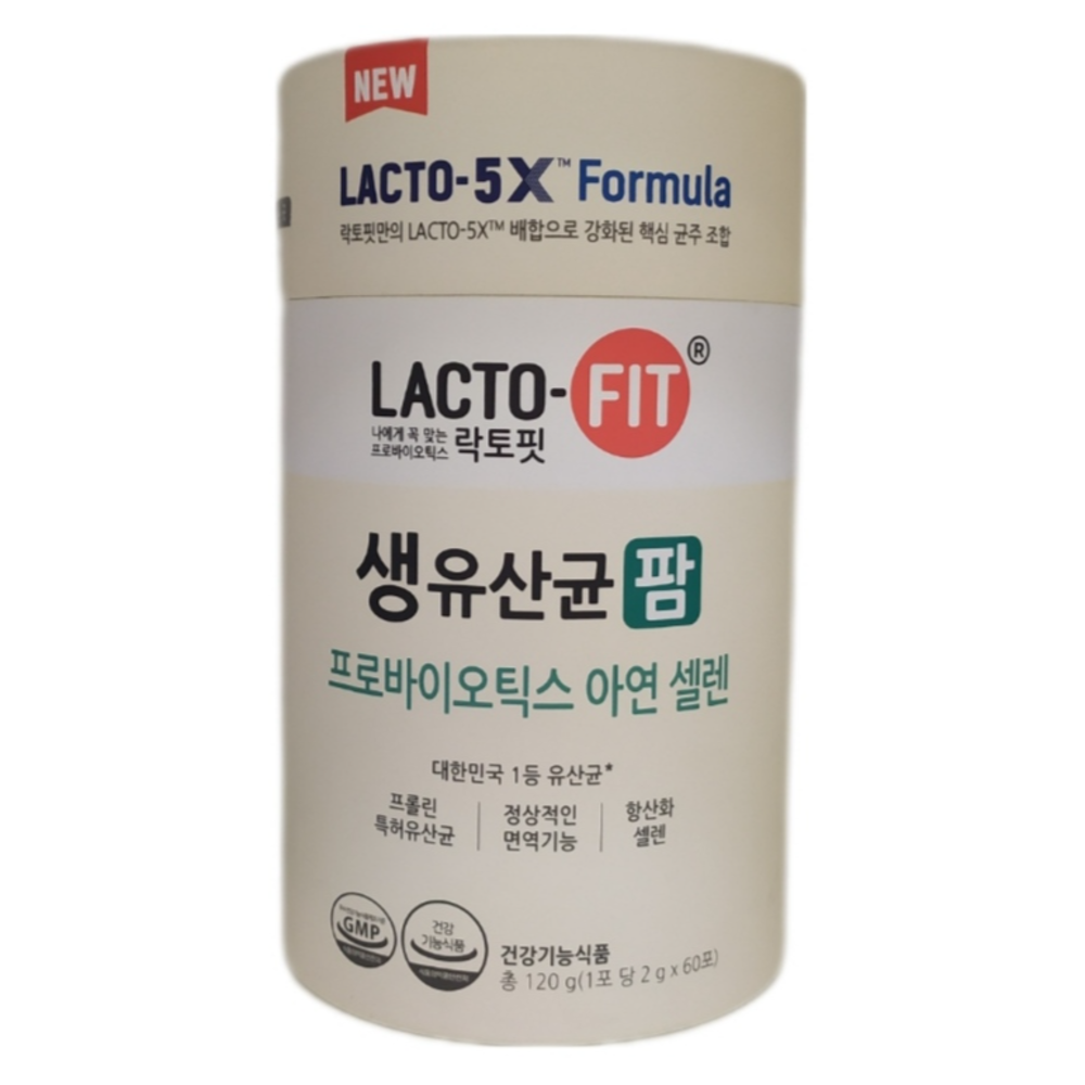 [온누리상품] 락토핏 생유산균 팜 60포