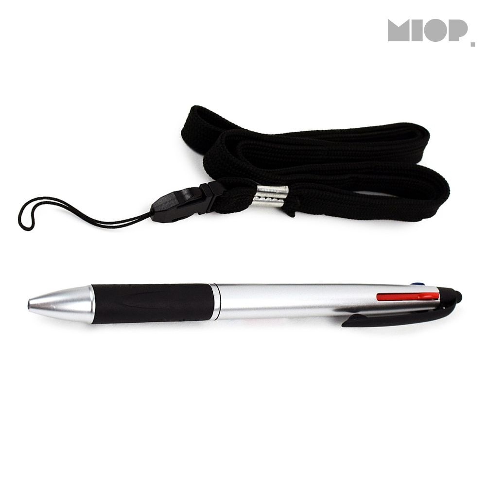 [미오피협력사][오늘출발] 미오피 트라이던트 목걸이형 3색유성 1.0MM 멀티 단체볼펜 문구용품