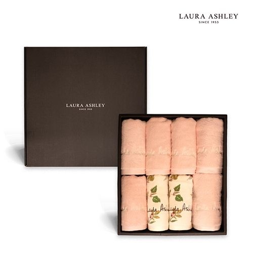 로라애슐리 [로라애슐리]엘더우드 로얄헤리티지타월 2매&스탠다드(핑크)타월 6매60수 180g 혼합 8매세트