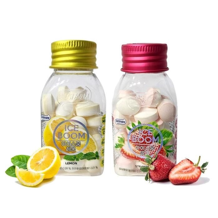 [LFL5580P_56]아이스붐 구취 약국사탕 캔디(레몬/딸기)