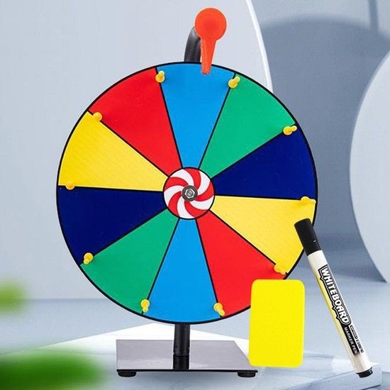 룰렛 돌림판 룰렛판 돌리기 복불복 게임 30cm M12755 룰렛게임 룰렛돌리기 룰렛돌림판 복불복