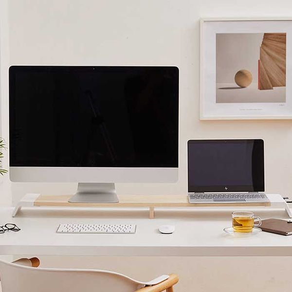 EXTREMO 올인원 듀얼 모니터 받침대 USB3.0 SD슬롯 이어폰포트