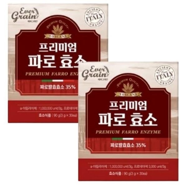에버그레인 프리미엄 파로 효소 30포 x 2박스