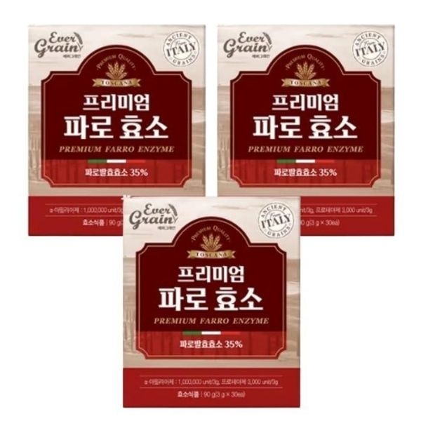 에버그레인 프리미엄 파로 효소 30포 x 3박스