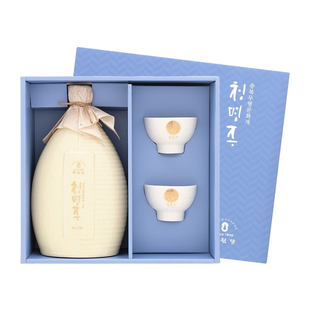 중원당 청명주도자기 17도500ml 청와대선정/우리술품평회대상