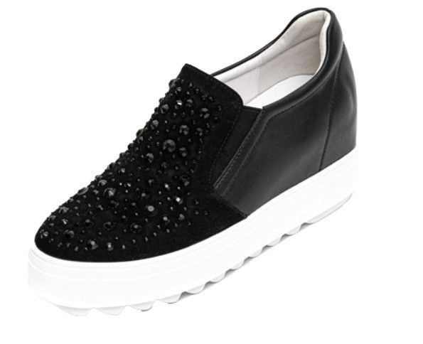 [롯데백화점] 오브엠 여성 키높이 슬립온 SCLDE401 6cm LE1219740505