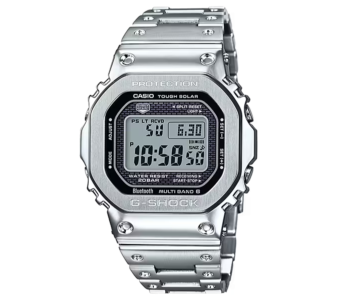 [롯데백화점] 지샥 GMW-B5000D-1DR IS 풀메탈 5000근본 터프솔라 멀티밴드 블루투스 남성시계 LE1219588383