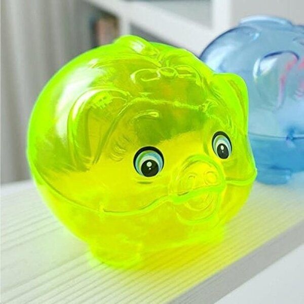 VY협력업체 [브이와이][VCL42129]투명 돼지 저금통 돼지저금통(대2호)ND-33