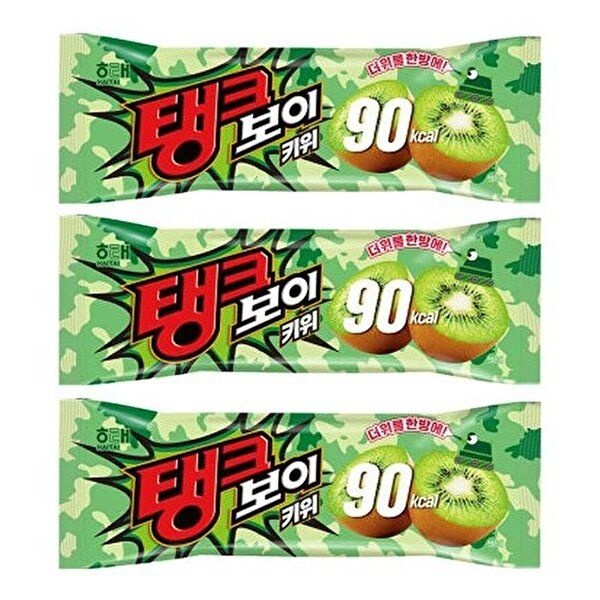[셀러허브 식품]해태 탱크보이 키위 35개 키위 아이스크림 키위맛아이스크림 짜먹는아이스크림 과일맛아이스...